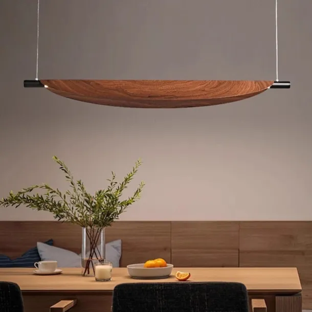 LED Pendant Light 70cm/105cm Island Lights Dimmable Line Design Metal Minimalist Painted Finishes Dining Room Kitchen Lights 110-240V