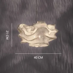 LED Pendant Light Flower Design 40/60/75cm Glass Chandelier Industrial Warm White Bedroom Dining Room 110-240V85-265V