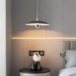 LED Pendant Light Flying Saucer Decorative Light 1-Light 28cm Modern Nordic Style Bedroom Dining Room 110-240V