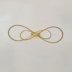 LED Pendant Light Modern Kitchen Island Light Black Gold 100cm Geometric Shapes Flush Mount Lights Aluminum Painted Finishes 110-120V 220-240V ONLY DIMMABLE WITH REMOTE CONTROL