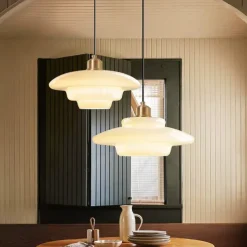 LED Pendant Lights for Over Dining Room Table 1 Light Brass Ceiling Pendant Light for Kitchen Island Light Entryway Lighting 110-240V