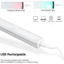 20LED PIR Motion Sensor Lamp Cupboard Wardrobe Bed Lamp Under Cabinet Night Light Smart Light Perception For Closet Stairs Led Human Body Induction Light