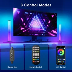LED Smart Light Bar Gaming Room Lamp TV Lights Intelligent Backlight For Bedroom Living Room