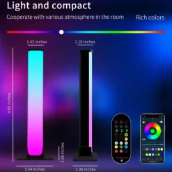 LED Smart Light Bar Gaming Room Lamp TV Lights Intelligent Backlight For Bedroom Living Room