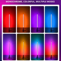 LED Smart Light Bar RGB Pickup Rhythm Night Light Music Bluetooth APP Remote Control Bedside Desktop Computer Game TV Atmosphere Light Shustar