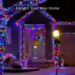 LED Solar Outdoor String Lights, Waterproof 12m 100LEDs & 7m 50LED String Lights for Christmas Garden & Party