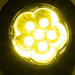 LED Solar Powered Lamp - RGB Color Changing Outdoor Pathway Spotlight, IP68 Waterproof Solar Light for Garden Landscaping