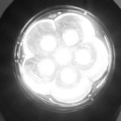 LED Solar Powered Lamp - RGB Color Changing Outdoor Pathway Spotlight, IP68 Waterproof Solar Light for Garden Landscaping