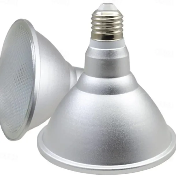 LED Spotlight E27 Bulbs R125 PAR20 PAR30 PAR38 White/Warm White, IP65 Waterproof for Outdoor Indoor Use 110V-240V