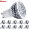 LED Spotlight Light 10pcs 5W GU10 4W Led Spot Light Foco LED Lamp 85-265V for Home Hotel Dect 3W