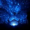 LED Starry Projector Light Bedside Night Lamp Planetario Casero for Kids Baby Nursery Planetarium Constellation Projector Night Scape Lights Home Bedroom Decoration