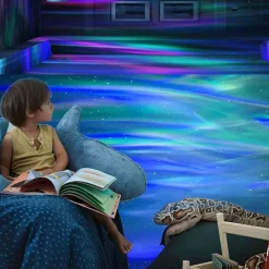 LED Starry Sky Projection Light Mini Remote Control Projector USB Plug-in Colorful Atmosphere Small Night Light