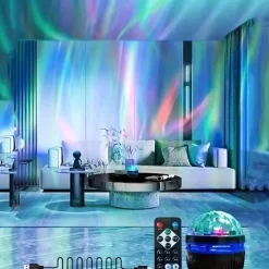 LED Starry Sky Projection Light Mini Remote Control Projector USB Plug-in Colorful Atmosphere Small Night Light