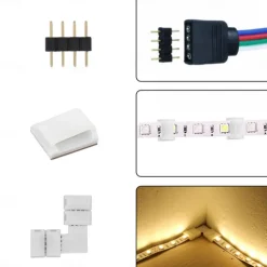 LED Strip Light 5050 SMD 20M/65.6FT Smart RGB Tape Rope Light Sync Music Light 16 Million Colors Changing Bluetooth APP Control W/ 40-Key Remote for Home Bedroom TV Car Xmas Decor (2x32.8FT)