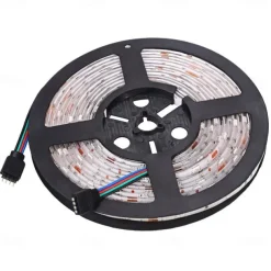 LED Strip Light Led Light Strip Kit Waterproof 20M(4x5M) 5050 10mm RGB 600 LEDs Strip Lights with 44Key IR Remote Controller Kit and 12V 10A EU US AU UK Power Supply with A set Mounting Bracket