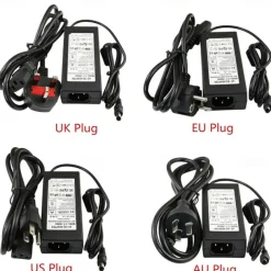 LED Strip Light Led Light Strip Kit Waterproof 20M(4x5M) 5050 10mm RGB 600 LEDs Strip Lights with 44Key IR Remote Controller Kit and 12V 10A EU US AU UK Power Supply with A set Mounting Bracket