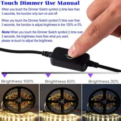 LED Strip Light 10M 32.8 ft 24V High-end LED Strip Lights Kit High Density 1200 LEDs 2835 SMD LED 72W CRI 80 DC24V LED Tape Lights for Under Cabinet Kitchen Commercial Lighting Project