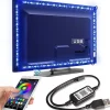 LED Strip Lights APP Music Sync Control Set 5V USB 5050 SMD RGB Bluetooth TV Backlight Waterproof