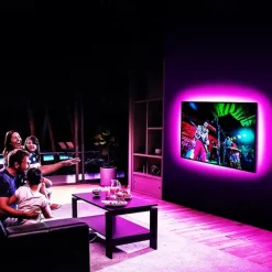 LED Strip Lights APP Music Sync Control Set 5V USB 5050 SMD RGB Bluetooth TV Backlight Waterproof