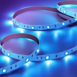 LED Strip Lights Bluetooth Music Sync 40/30/20/10m Color Changing LED Strip 40 Keys Remote Sensitive Built in Mic App Controlled LED Lights 5050 RGB APP Remote Mic 3 Button Switch