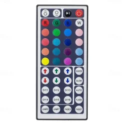 LED Strip Lights DIY Controller 44 Keys IR RGB Control Box Receiver IR Remote Dimmer DC12V 6A For RGB 2835 3528 5050 Beads