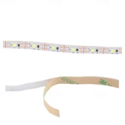 LED Strip Lights 1M Flexible Tiktok Lights 60 LEDs 2835 SMD 8mm Warm White White Cuttable Decorative Self-adhesive AA Batteries Powered Set