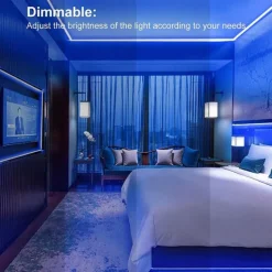 LED Strip Lights Smart Lights 5M 10M Light Sets RGB Tiktok Lights 150 300 LEDs SMD5050 10mm 1Set Mounting Bracket 1 set RGB APP Control Self-adhesive 12V