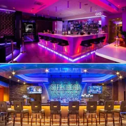 LED Strip Lights Waterproof 10M(2x5M) Flexible LED Strip Lights RGB Tiktok Lights 2835 600LEDs 8mm 44Keys IR Remote Controller