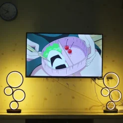 LED Table Lamp Black Modern Dimmable Bedside Table Lamp 18W 3 Color Modes Applicable to Living Room Bedroom Office Bedside Cabinet and Bookcase