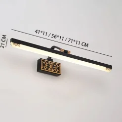 LED Vanity Light 6W Retro Wall Picture Lights Rotatable Makeup Mirror Front Light Bathroom Vanity Light Fixture 85-265V