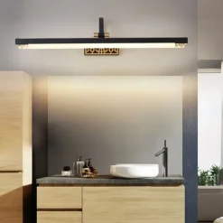 LED Vanity Light 6W Retro Wall Picture Lights Rotatable Makeup Mirror Front Light Bathroom Vanity Light Fixture 85-265V