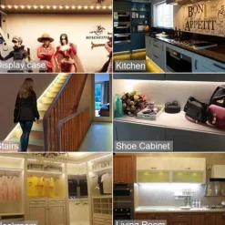 LED Vanity Mirror Light Kit 2-5 Meters Bendable without Cutting Vanity Table Vanity Mirror Dressing Room Dimmable Flexible Strip Kit with Dimmer and Power Supply Mirror not Included