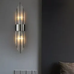 LED Wall Light Crystal Modern Wall Lamp Wall Sconces Bedroom Dining Room Steel Wall Light 110-120V 220-240V 5 W