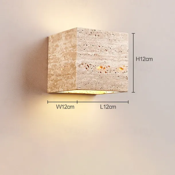 LED Wall Light Outdoor Waterproof IP55 Stone Living Room Sample Room Bedroom Bedside TV Wall Art Light Wall Light 110-240V