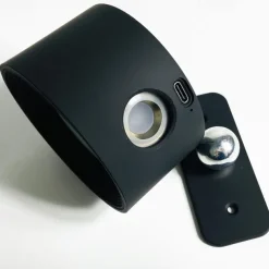 LED Wall Mounted Reading Lights Wall Sconces with 3 Color Temperatures & 3 Brightness Levels Rechargeable Battery Magnetic Ball 360Rotation Touch Control Lamps for Kids Study Bedside Closet