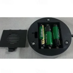 4LEDs Luminous Base Light Crystal Glass Transparent Objects Display Laser Colorful Round Stand Base for Cocktail