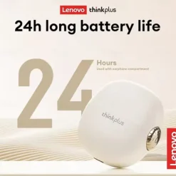 Lenovo LP81 True Wireless Bluetooth Earphones No Sound Leakage Ear-hook Headphones Dual Game Music Mode Light Earbuds