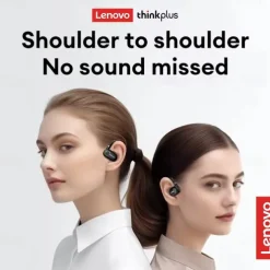 Lenovo LP81 True Wireless Bluetooth Earphones No Sound Leakage Ear-hook Headphones Dual Game Music Mode Light Earbuds