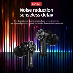 Lenovo LP70 True Wireless Headphones TWS Earbuds In Ear Bluetooth 5.2 Stereo ENC Environmental Noise Cancellation Long Battery Life for Apple Samsung Huawei Xiaomi MI Yoga Everyday Use Traveling