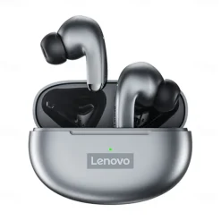 Lenovo LP5 True Wireless Headphones TWS Earbuds In Ear Bluetooth5.0 Stereo with Charging Box Built-in Mic for Apple Samsung Huawei Xiaomi MI Yoga Everyday Use Traveling Mobile Phone