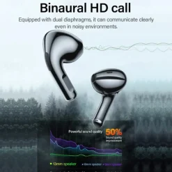 Lenovo LP40 True Wireless Headphones TWS Earbuds Bluetooth 5.1 Stereo with Charging Box Auto Pairing for Apple Samsung Huawei Xiaomi MI Everyday Use Traveling Outdoor Mobile Phone