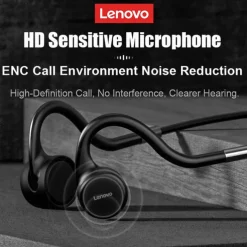 Lenovo X5 True Wireless Headphones TWS Earbuds Ear Hook Bluetooth5.0 Ergonomic Design Waterproof IPX7 Deep Bass for Apple Samsung Huawei Xiaomi MI Fitness Gym Workout Running Mobile Phone