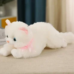 Lifelike Animatronic Cat - Realistic Soft-Touch Fur & Purring - Therapy Stuffed Animal