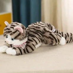 Lifelike Animatronic Cat - Realistic Soft-Touch Fur & Purring - Therapy Stuffed Animal