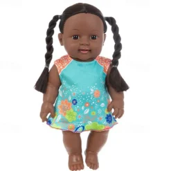 Lifelike Black Reborn Baby Girl Dolls - 12 inch Black American Realistic Newborn Dolls