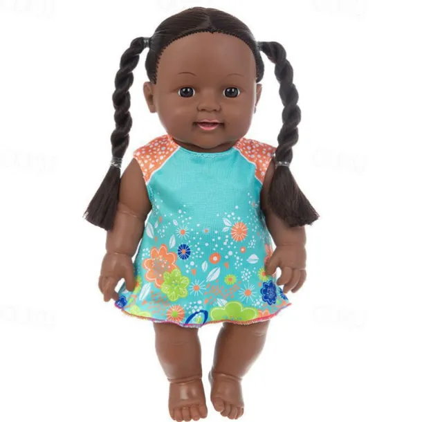 Lifelike Black Reborn Baby Girl Dolls - 12 inch Black American Realistic Newborn Dolls
