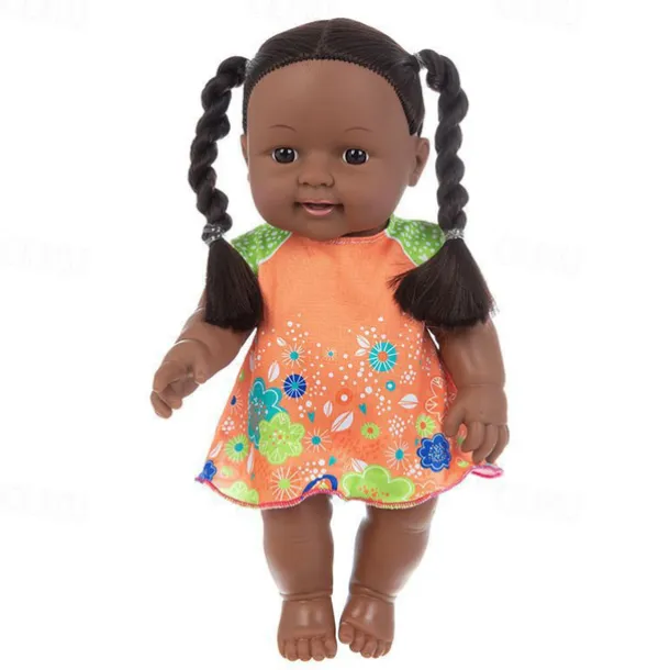 Lifelike Black Reborn Baby Girl Dolls - 12 inch Black American Realistic Newborn Dolls