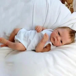 Lifelike Reborn Baby Dolls - 20-Inch Sweet Real Life Realistic-Newborn Full Body Vinyl Baby Girl with Accessories Gift Set for Kids Age 3