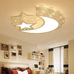 1-Light 40 cm Bulb Included Flush Mount Lights Metal Acrylic Painted Finishes Chic & Modern Star Design 110-120V / 220-240V