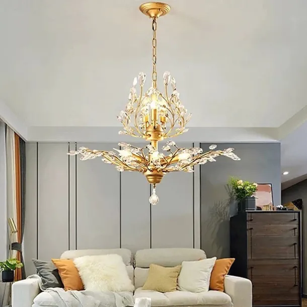 7-Light 60 cm Chandelier Metal Electroplated 110-120V 220-240V